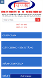 Mobile Screenshot of giangiaothanhdat.com
